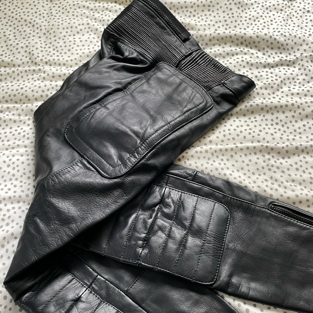 Vintage motorcycle pants